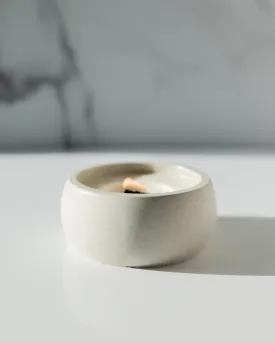 Channel The Flannel Concrete Wooden Wick Vessel