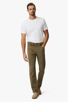 Charisma Relaxed Straight Leg Pants In Walnut Comfort