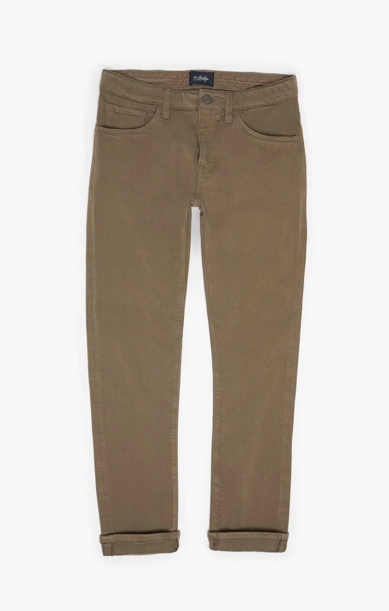 Charisma Relaxed Straight Leg Pants In Walnut Comfort