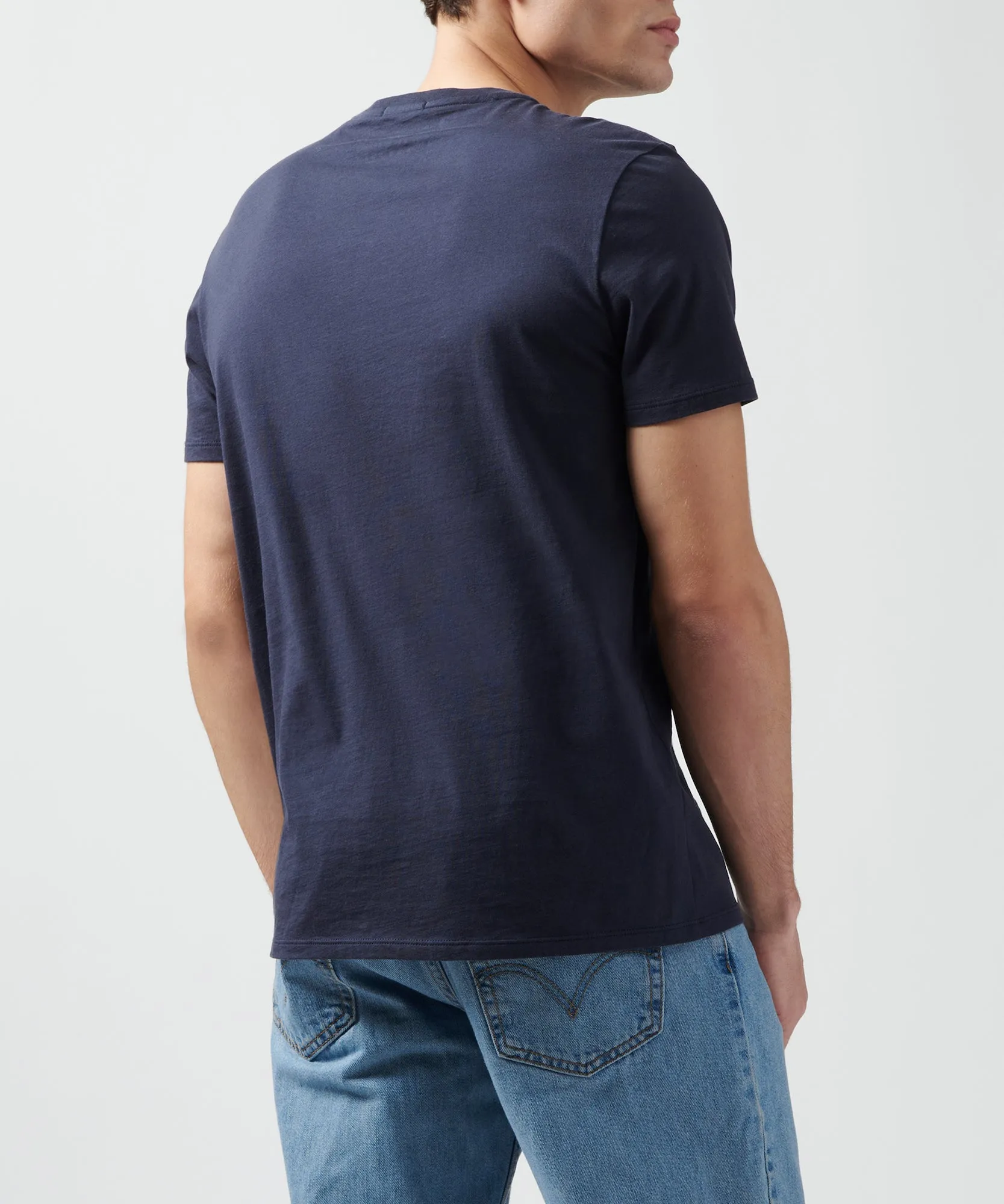 Classic Jersey Crew Neck Tee - Midnight