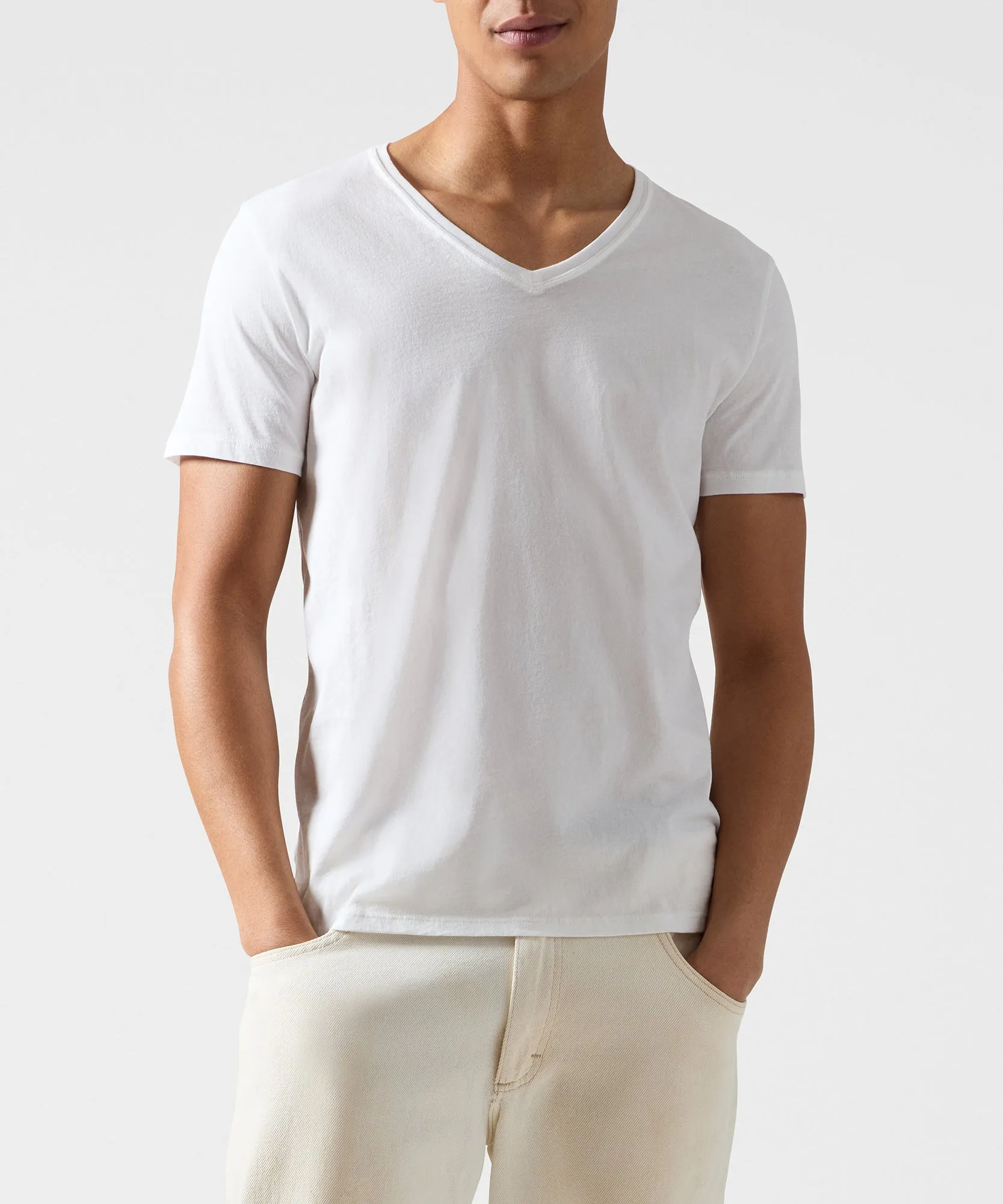 Classic Jersey V-Neck Tee