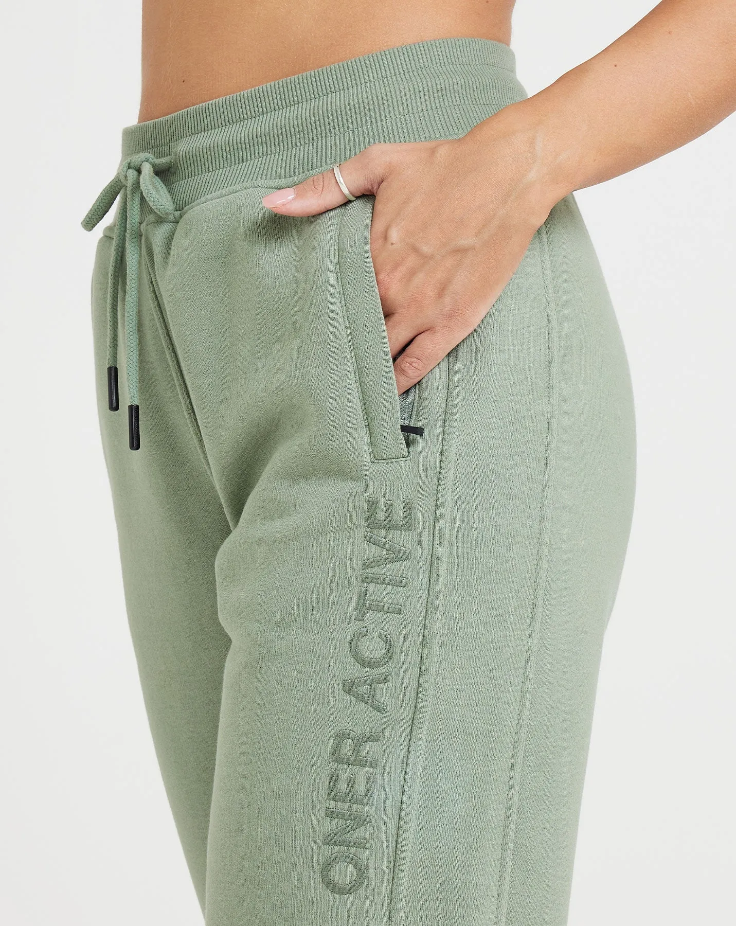 Classic Lounge Straight Leg Jogger | Sage