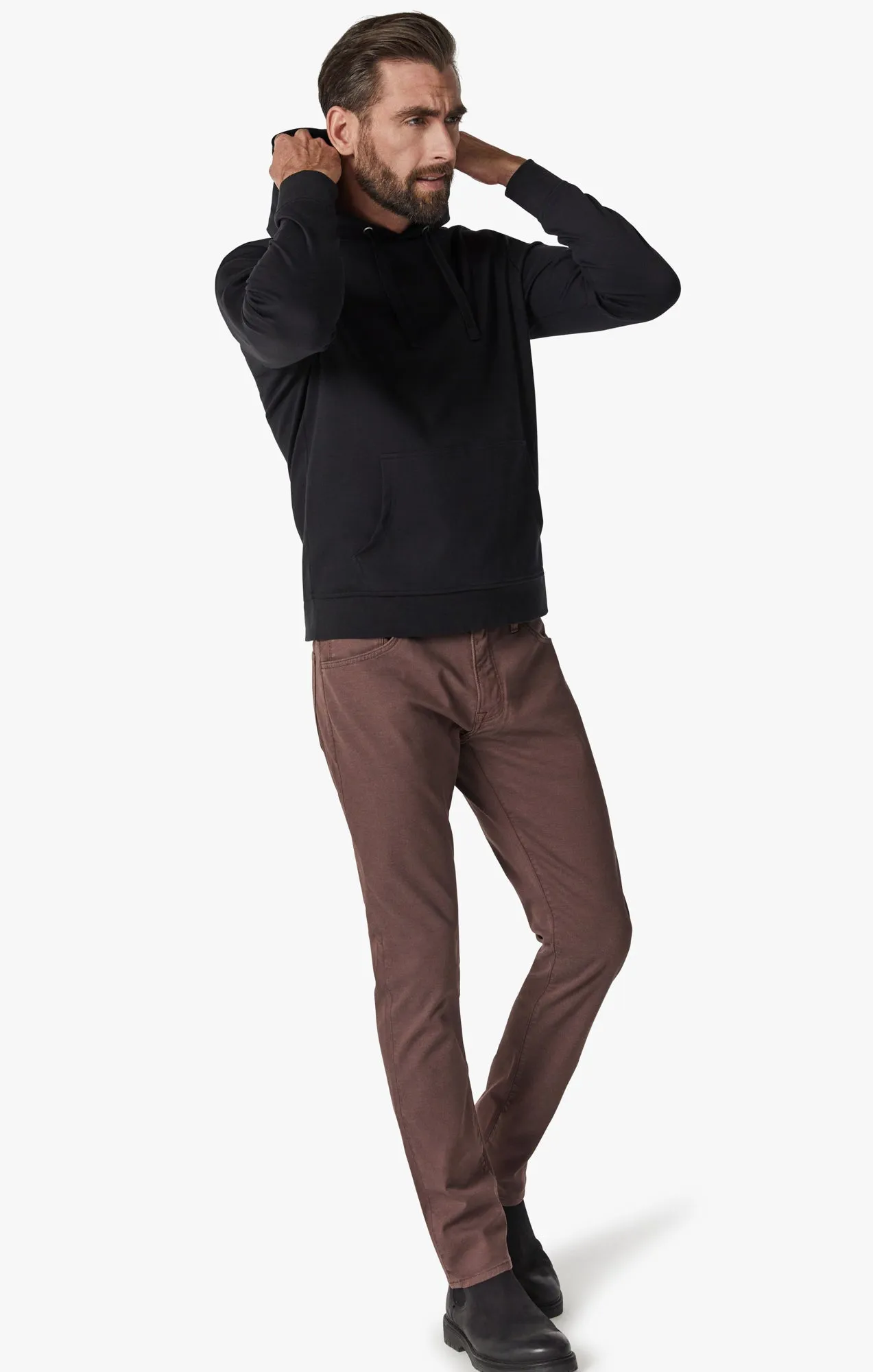 Courage Straight Leg Pants In Mahogany CoolMax