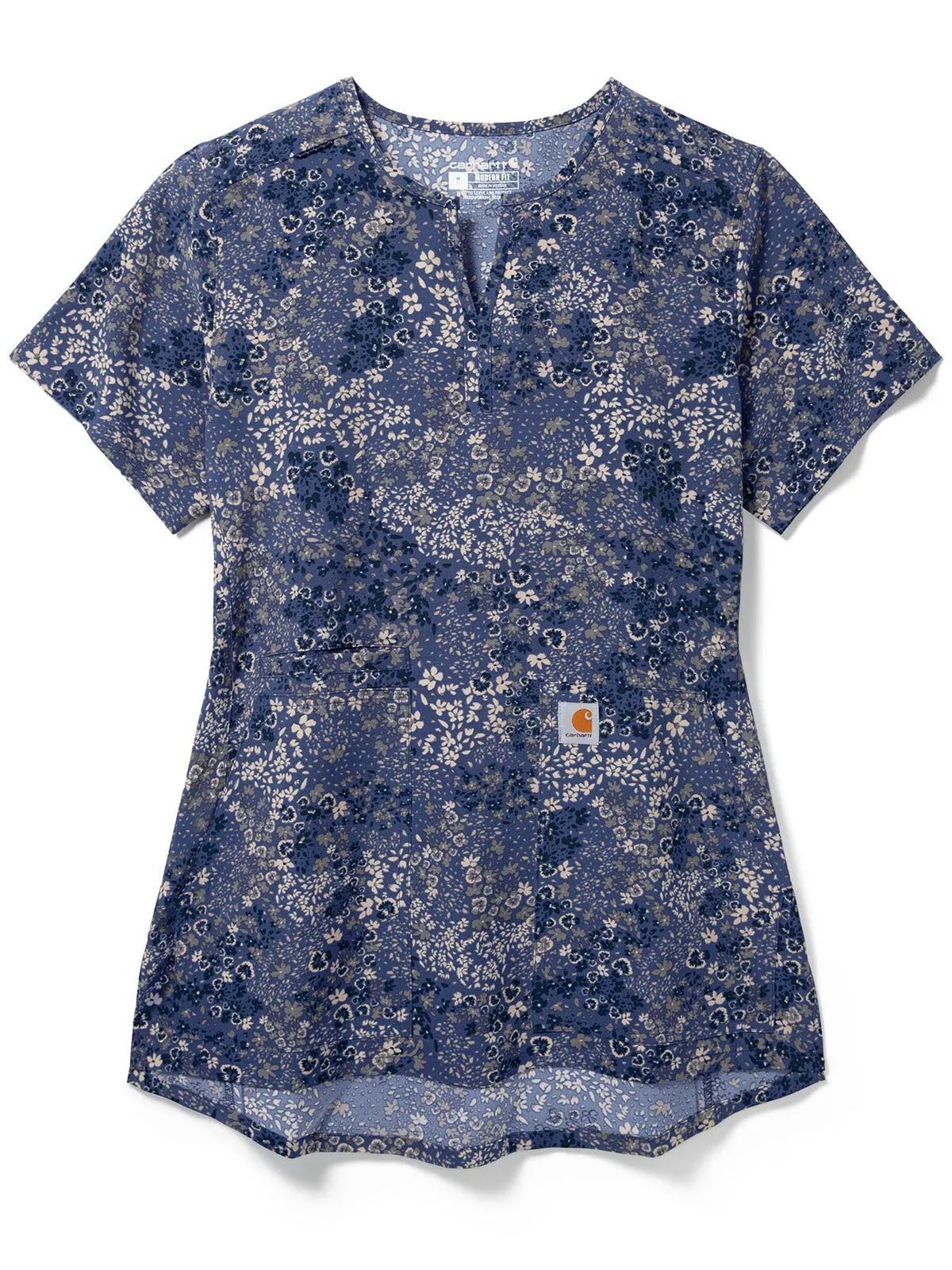 Cross-Flex - Women's Notch Neck Print Top