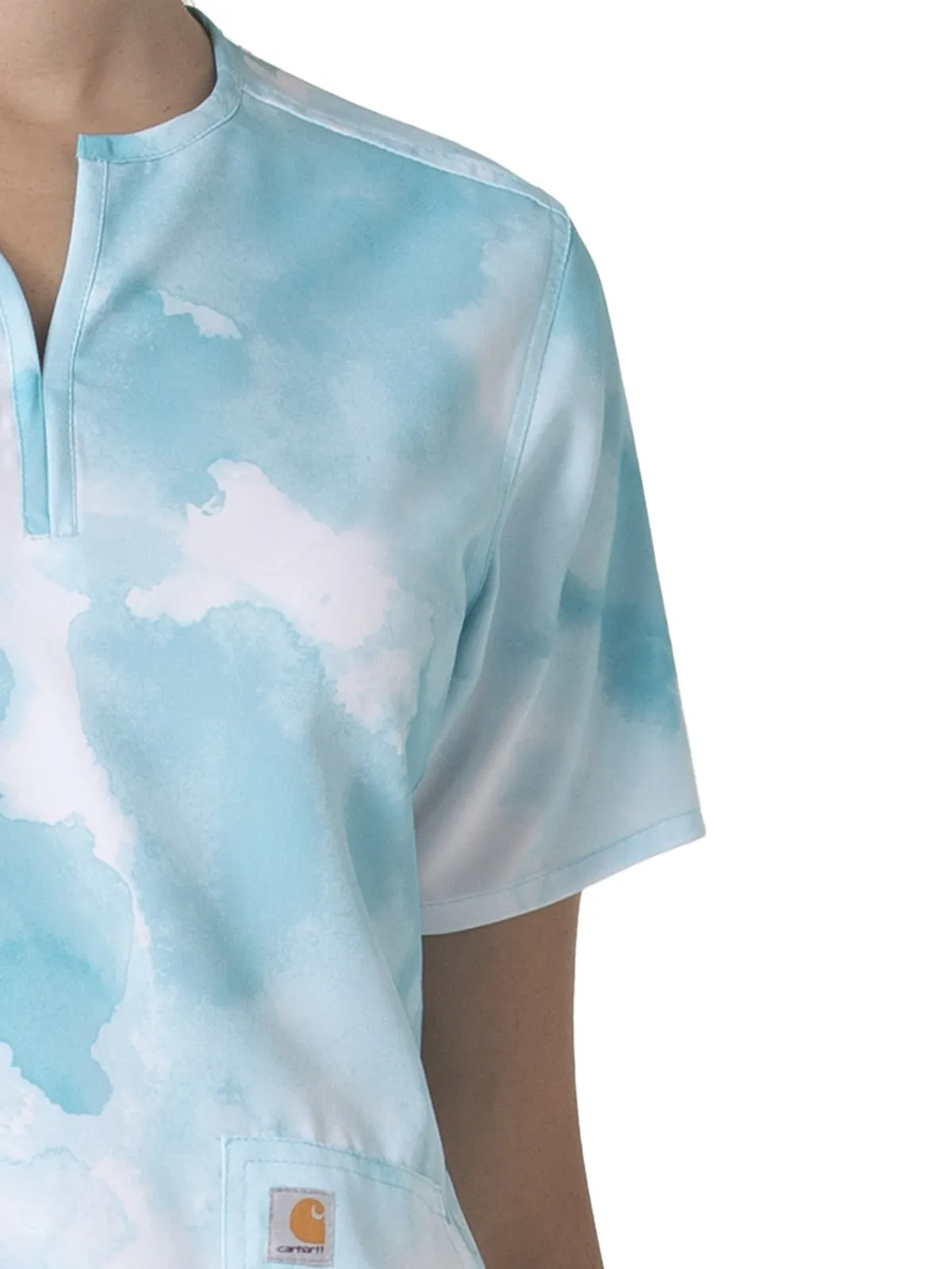 Cross-Flex - Women's Notch Neck Print Top