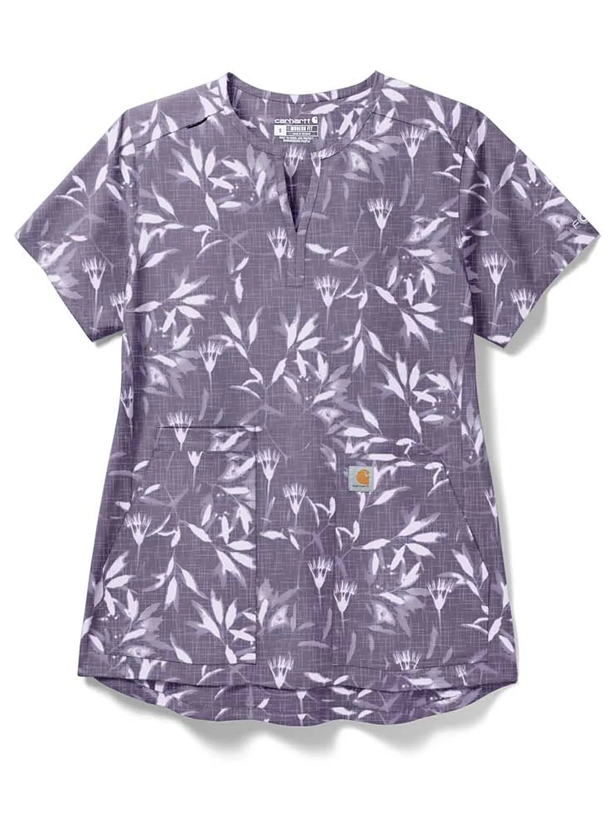 Cross-Flex - Women's Notch Neck Print Top
