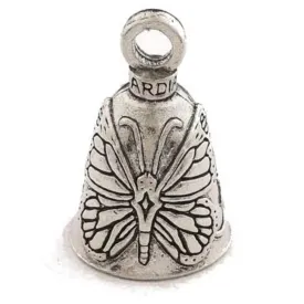 Daniel Smart Guardian Bell® Butterfly, Pewter, 1.5 x 1 in