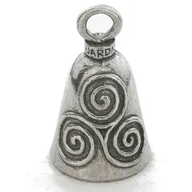 Daniel Smart Guardian Bell® Celtic Swirl, Pewter, 1.5 x 1 in