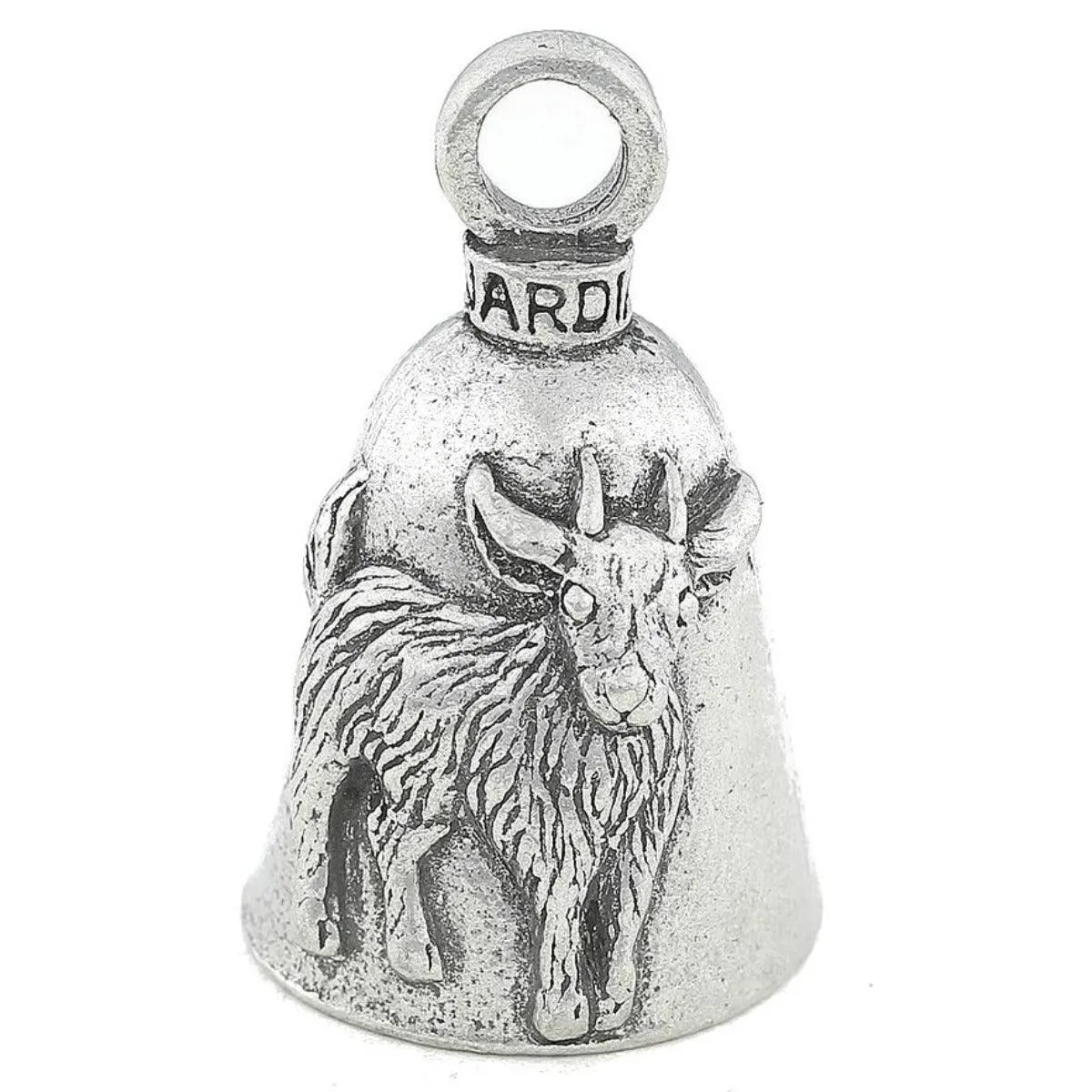 Daniel Smart Guardian Bell® Goat, Pewter, 1.5 x 1 in