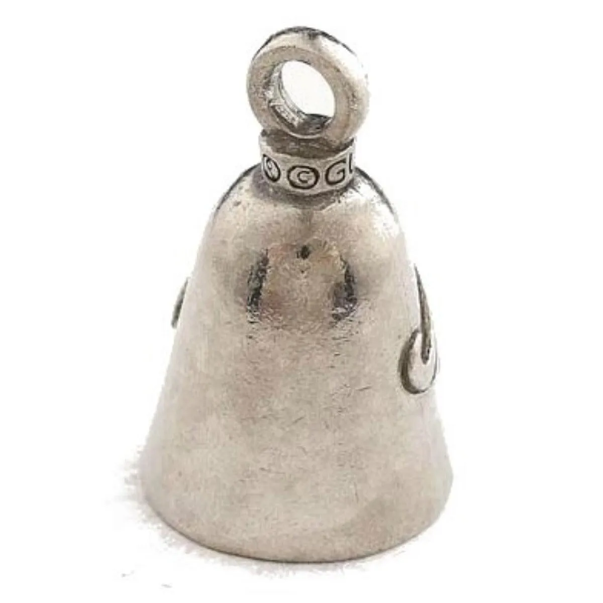 Daniel Smart Guardian Bell® Mustache, Pewter, 1.5 x 1 in