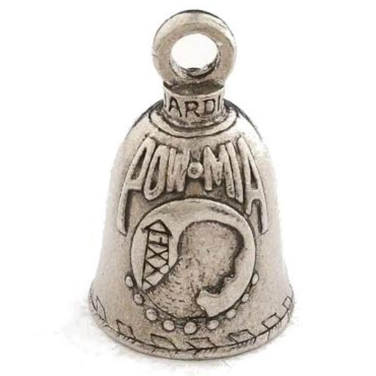 Daniel Smart Guardian Bell® POW MIA, Pewter, 1.5 x 1 in