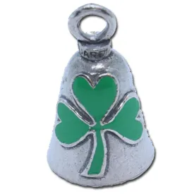 Daniel Smart Guardian Bell® Shamrock, Pewter, 1.5 x 1 in