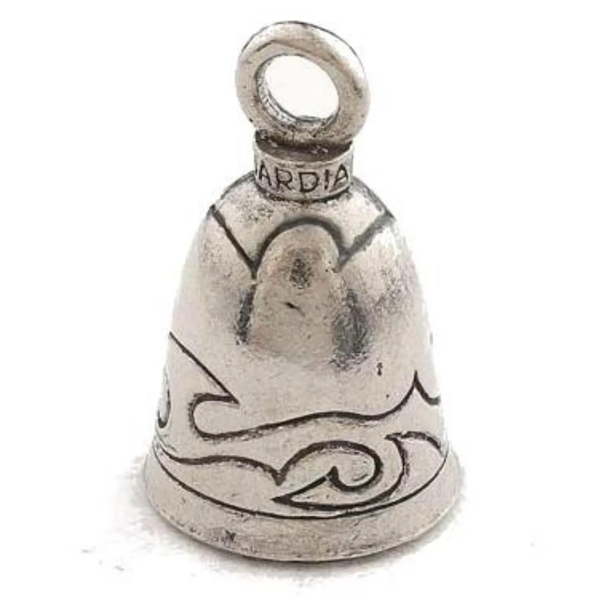 Daniel Smart Guardian Bell® Tribal, Pewter, 1.5 x 1 in