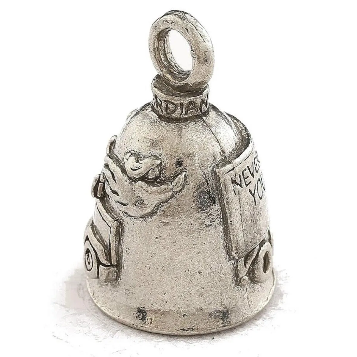 Daniel Smart Guardian Bell® Trucker, Pewter, 1.5 x 1 in