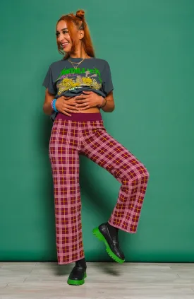 Daydreamer - Boysenberry Plaid Pant