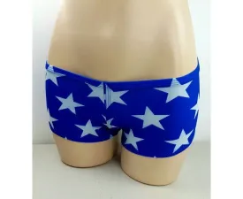 Derby Skinz Blue w/ White Stars