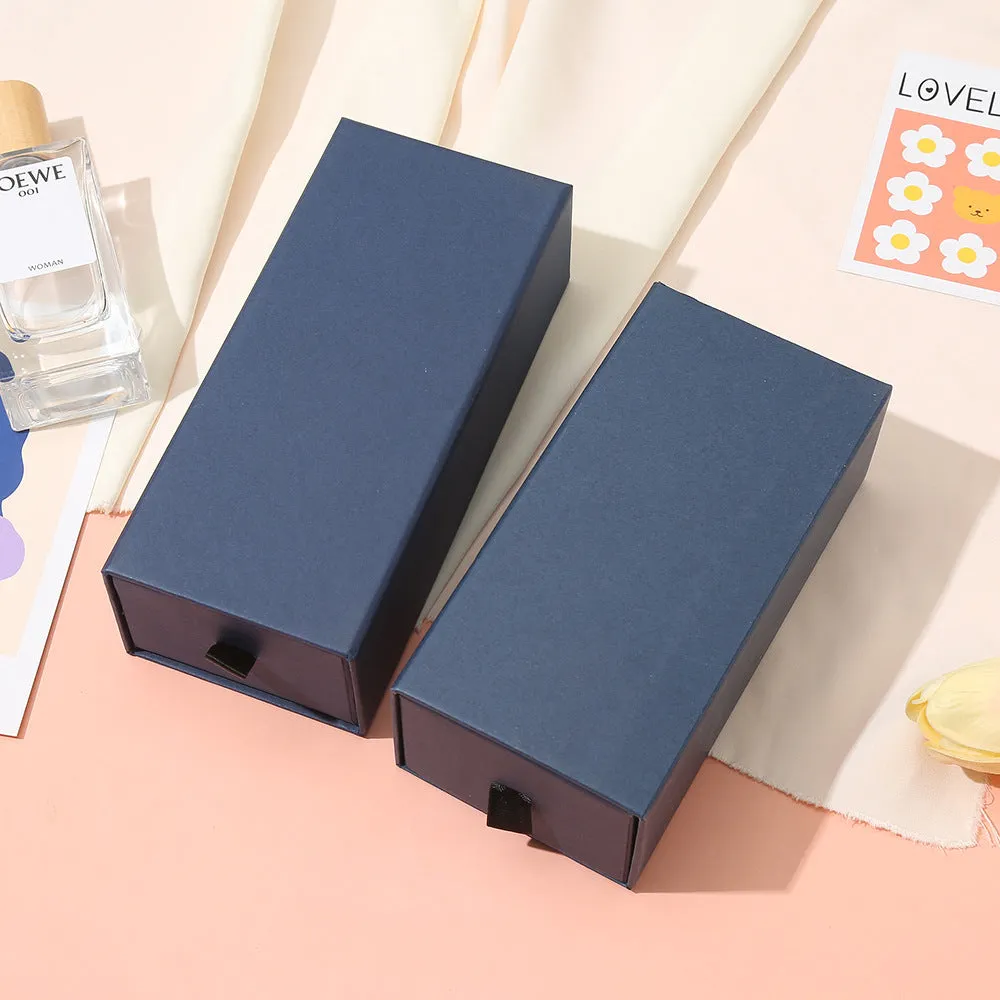 Drawer type glasses box