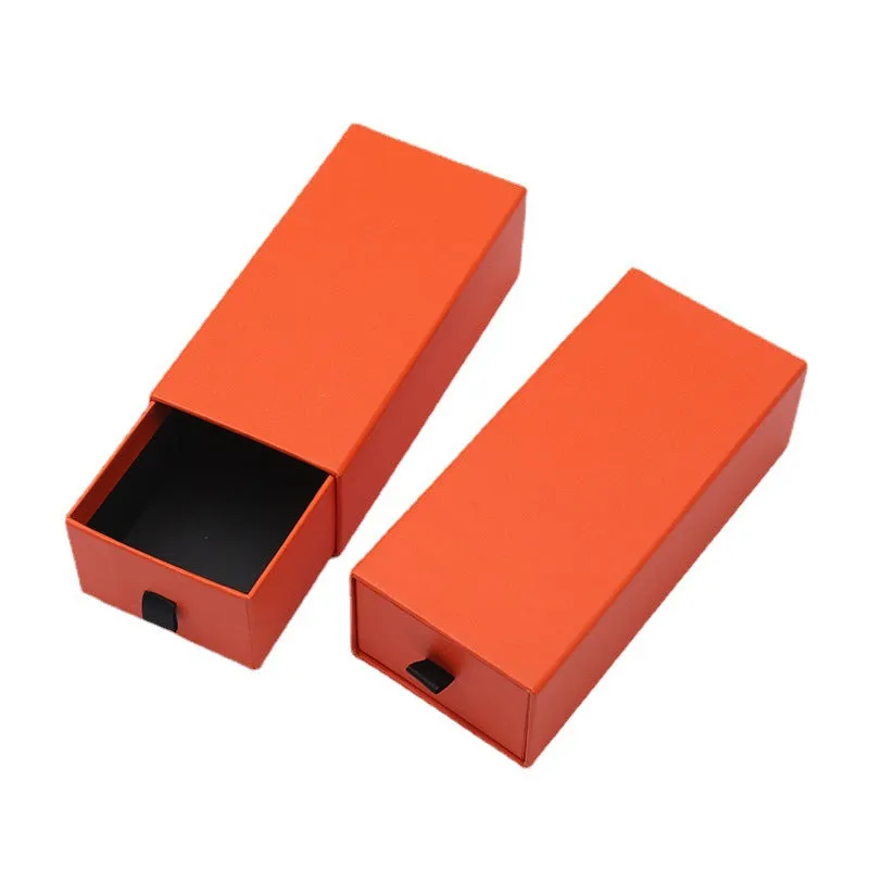 Drawer type glasses box