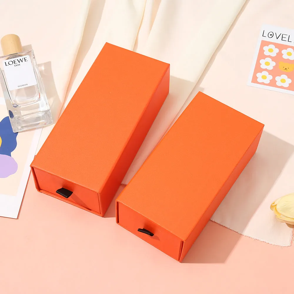 Drawer type glasses box