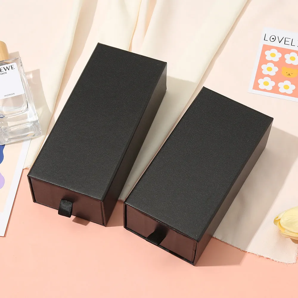 Drawer type glasses box