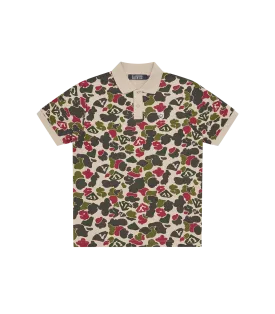 DUCK CAMO POLO SHIRT - MULTI CAMO