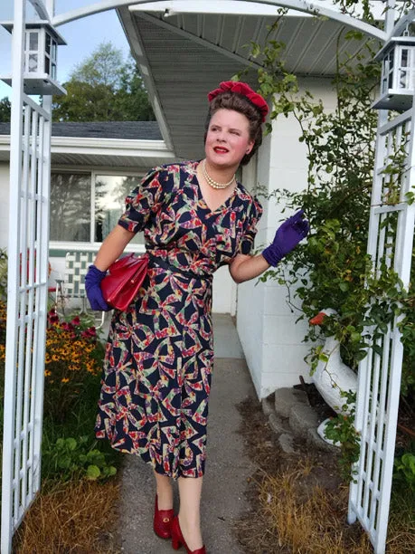 E-PATTERN 1940 Dress E5087