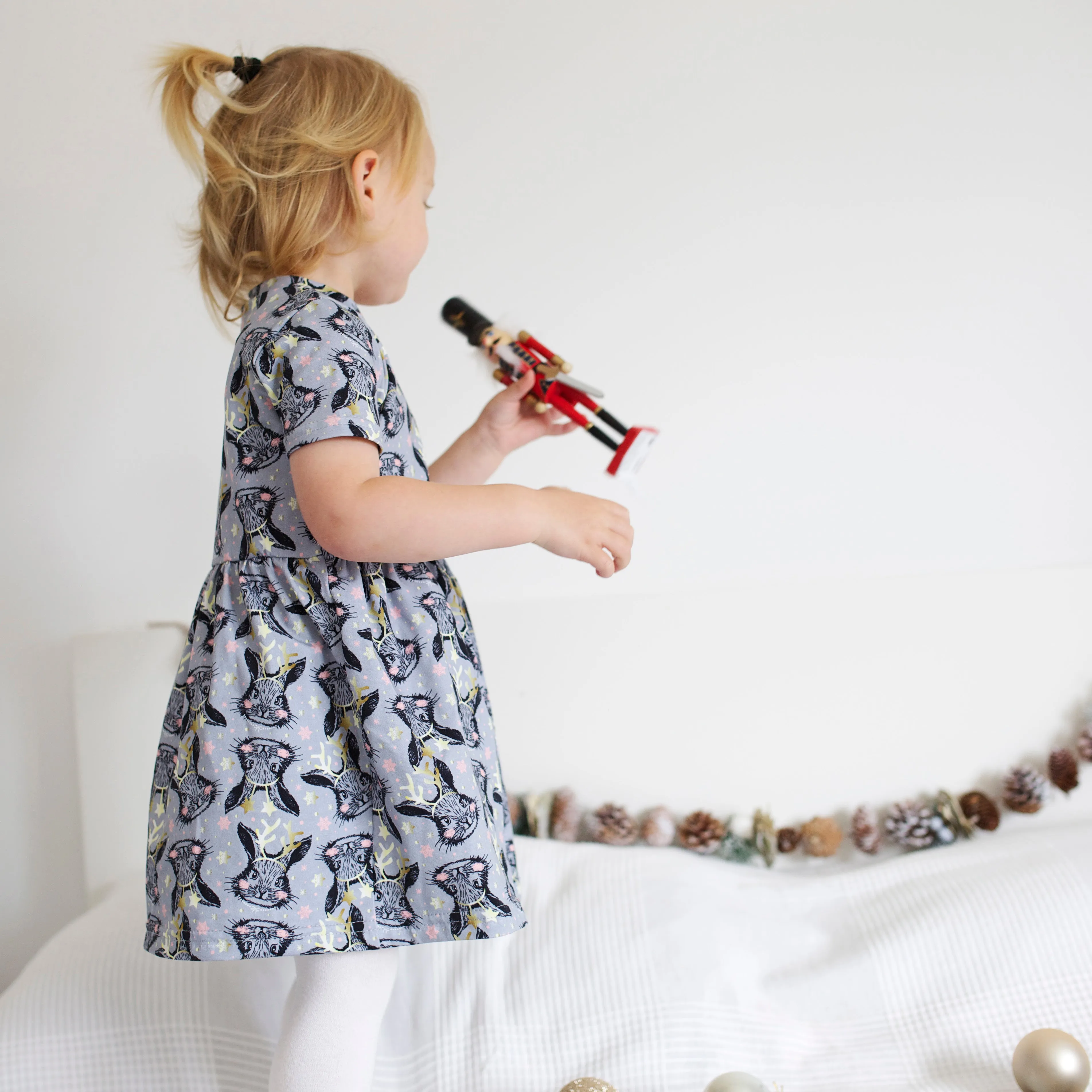Easter Bunny Dress 1-9 Years