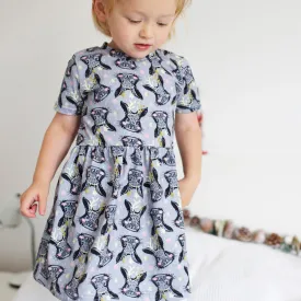 Easter Bunny Dress 1-9 Years