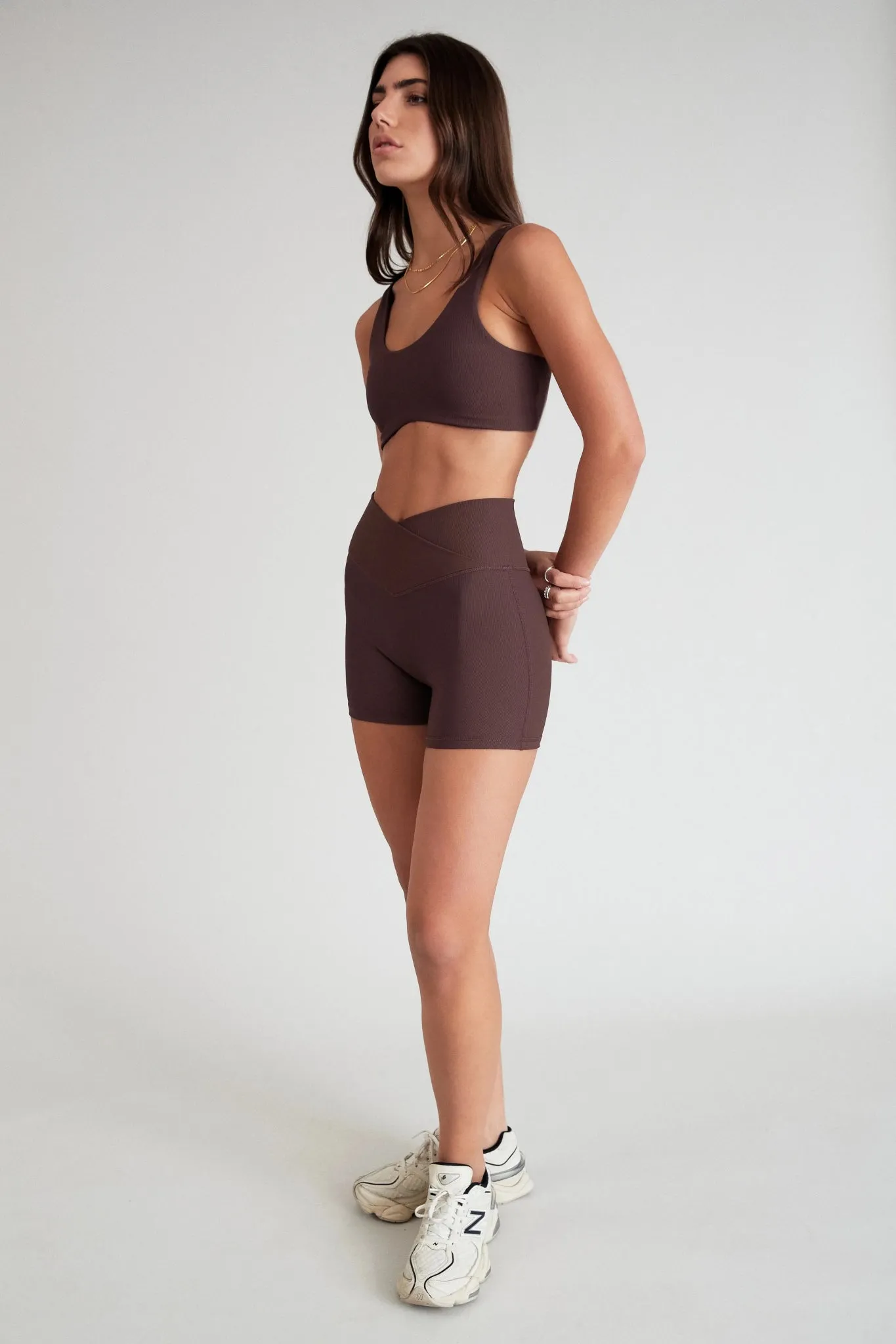 EcoRib V-Waist 5" Bike Shorts