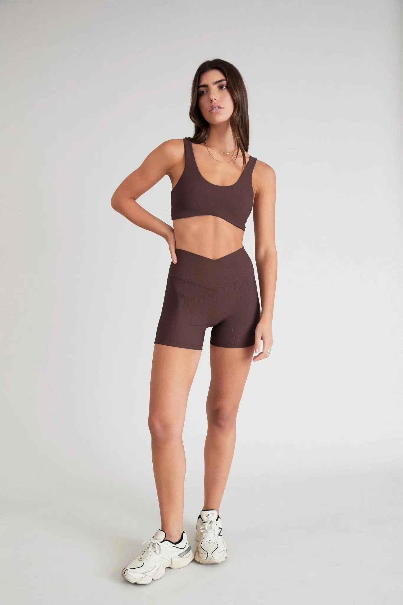 EcoRib V-Waist 5" Bike Shorts