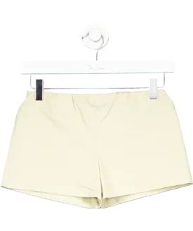 Ego Beige Low Rise Booty Shorts In Stone UK 8