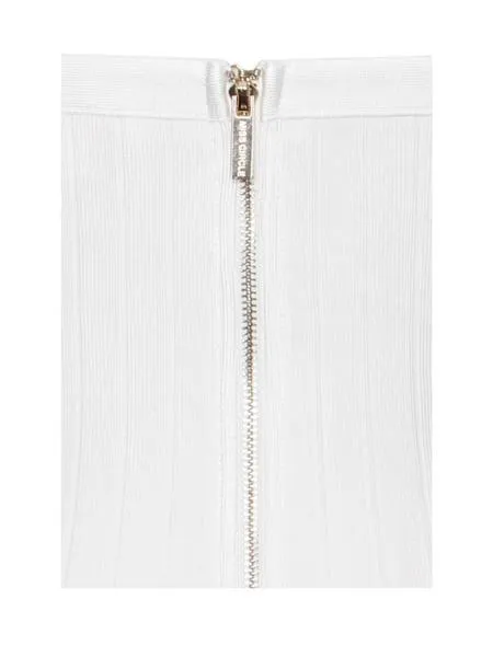 ENNY BANDAGE STRAPLESS DRESS