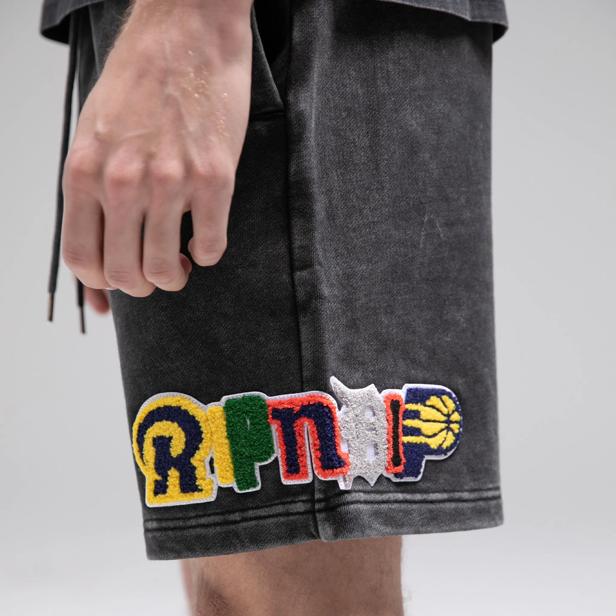 Fan Fave Sweatshorts (Black Wash)