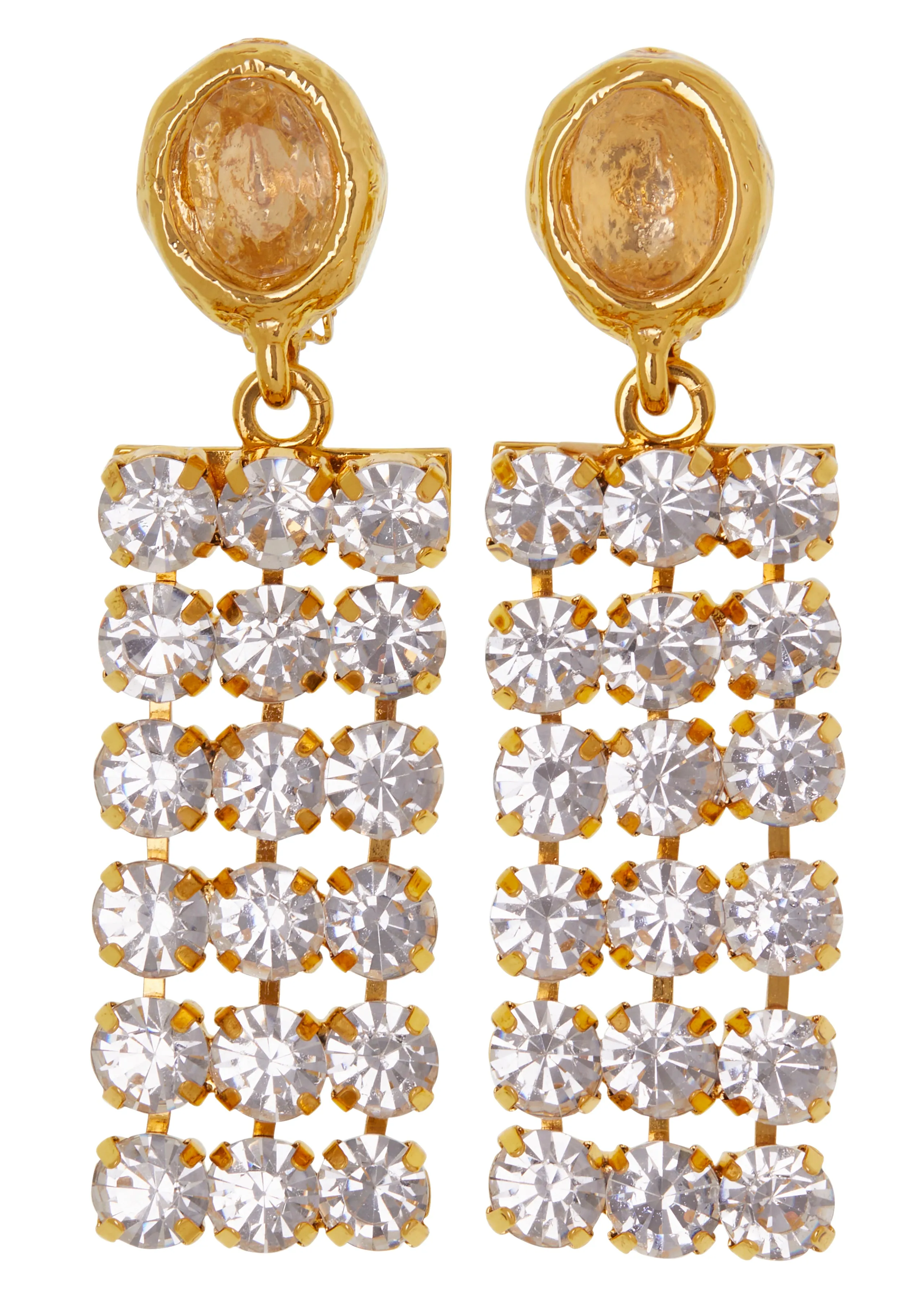 Flash Earrings - Crystal
