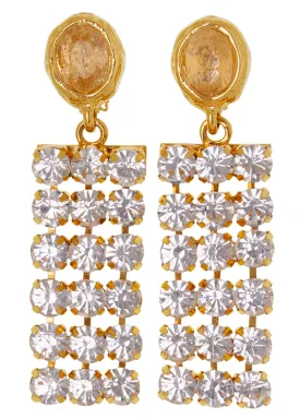 Flash Earrings - Crystal