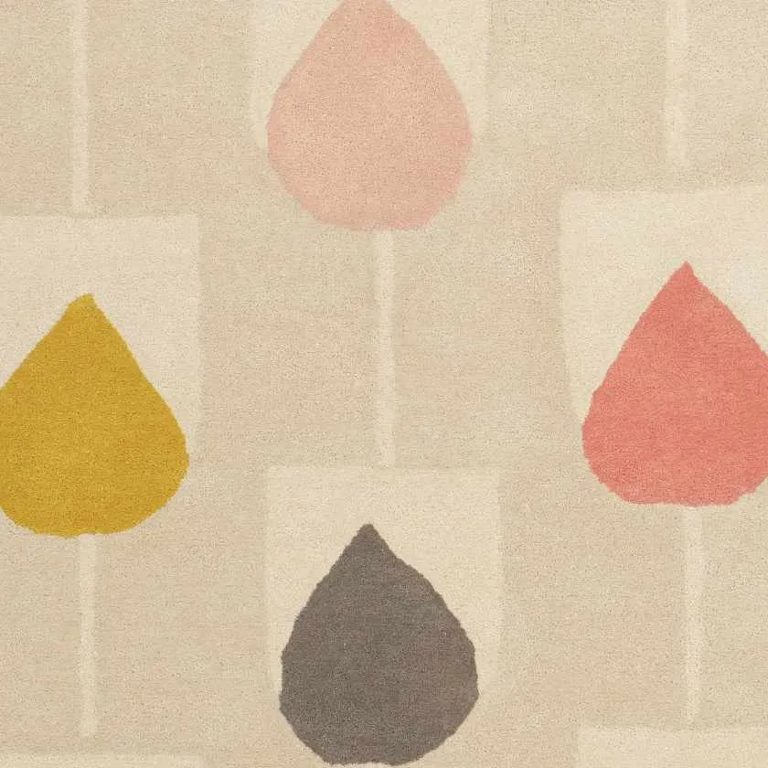 Forksrson Modern Mustard Area Rug