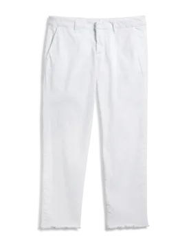 Frank & Eileen Wicklow Italian Chino in White