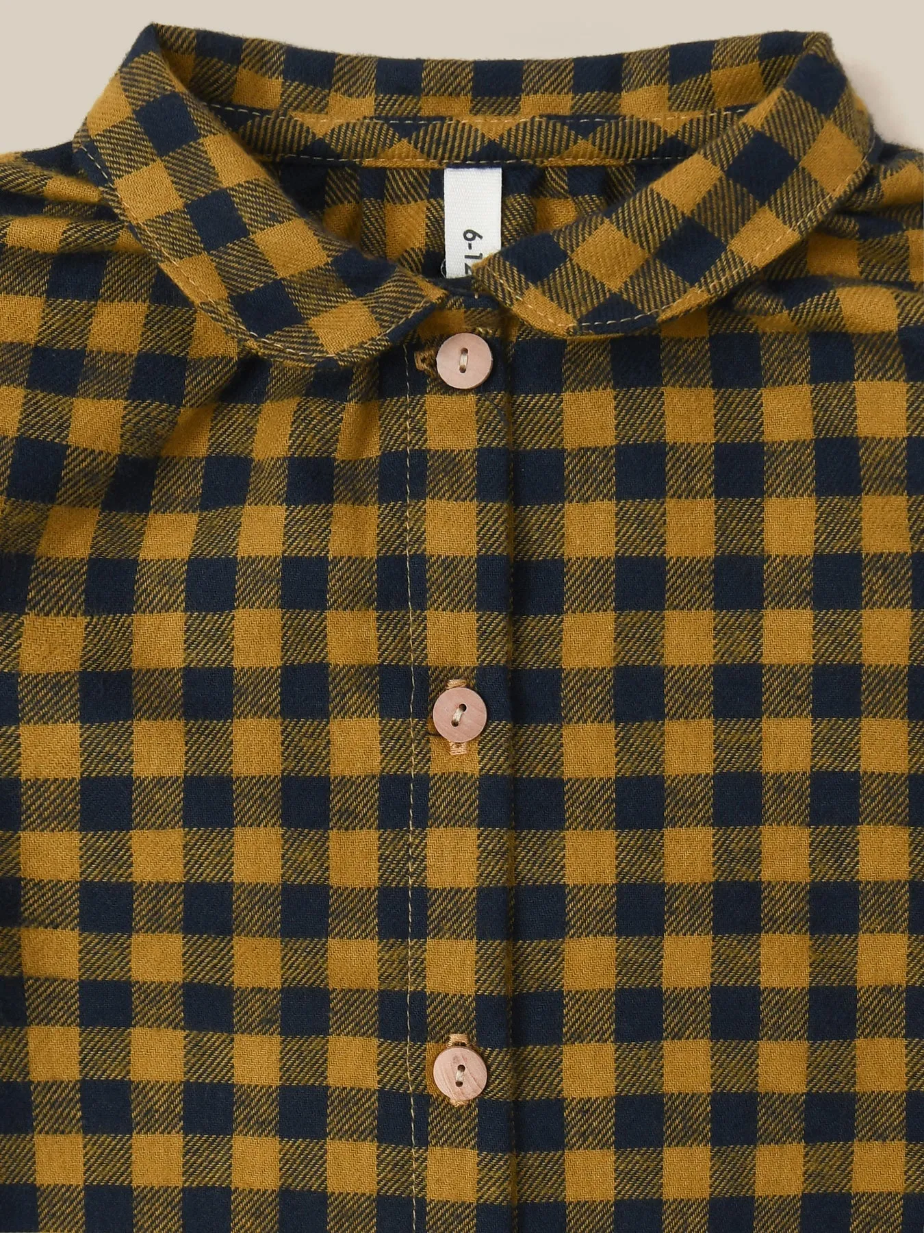 Gingham Shirt (Blueberry)