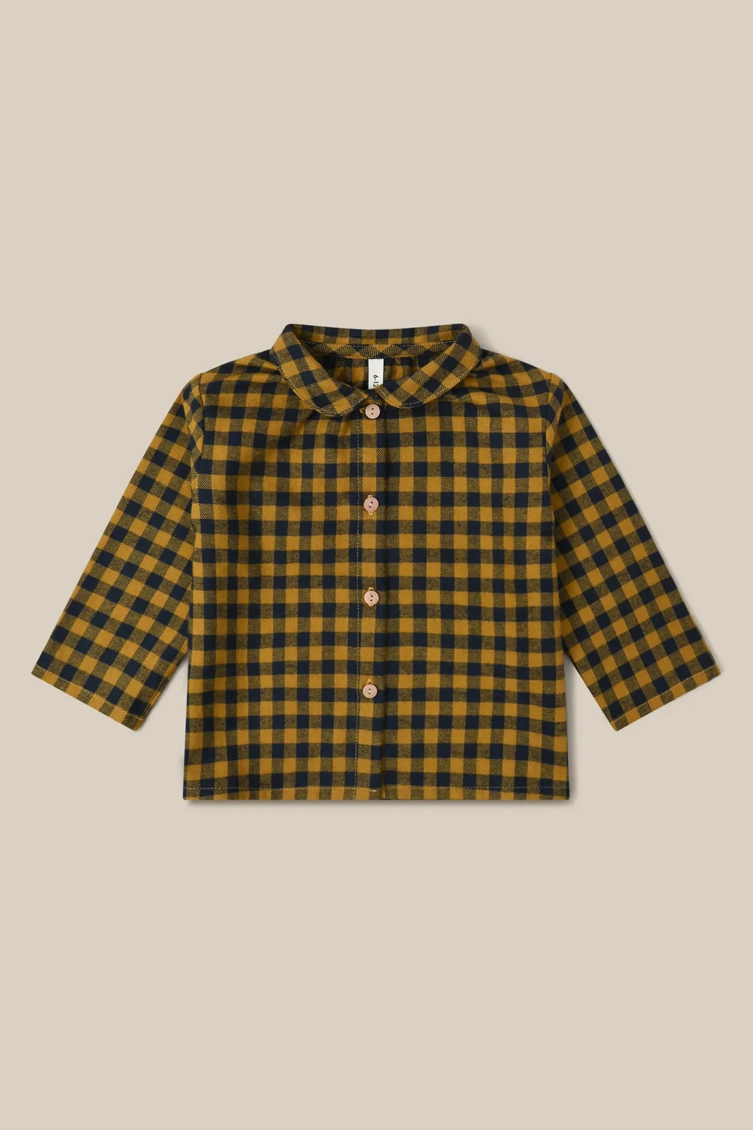 Gingham Shirt (Blueberry)