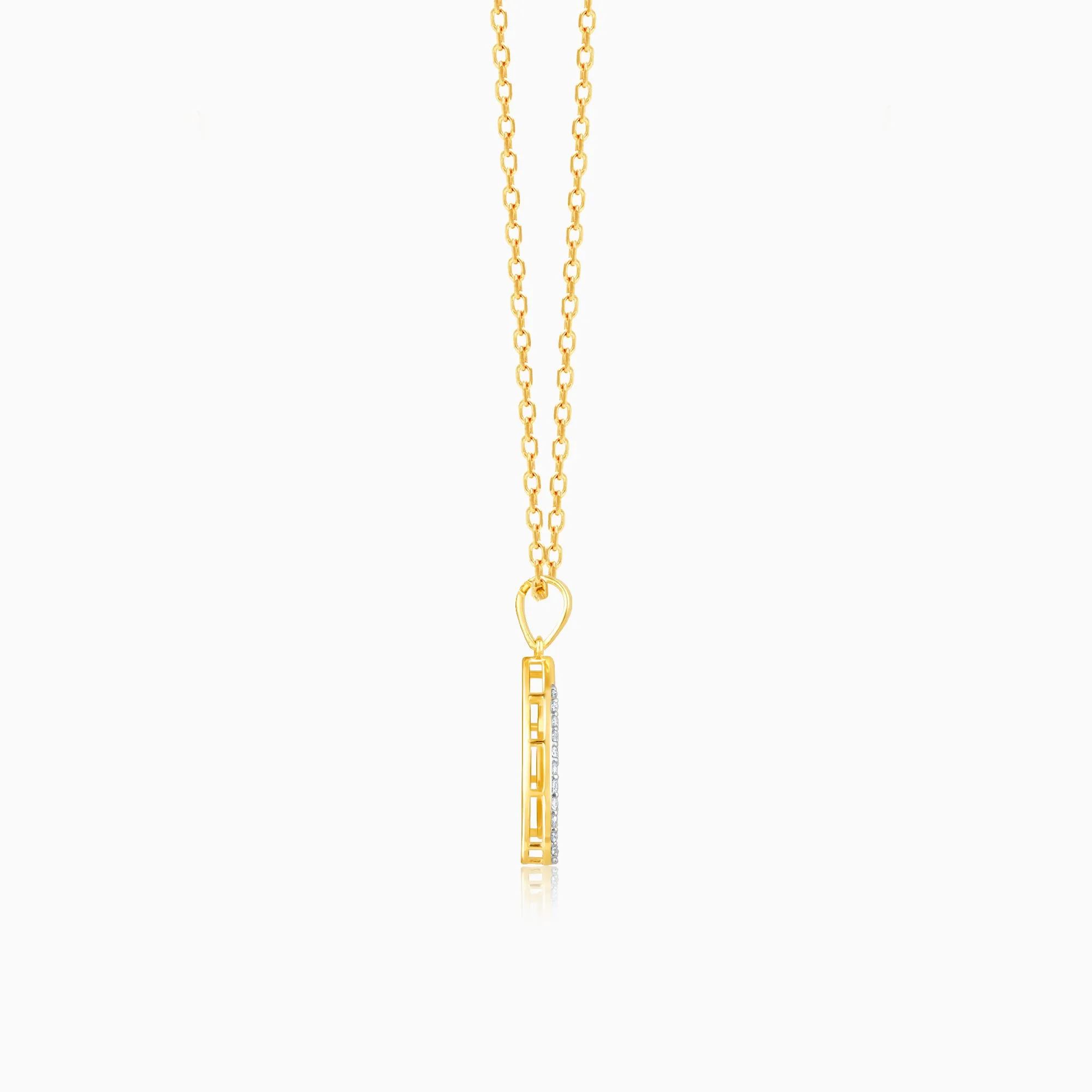 Gold Treasured Moments Diamond Pendant
