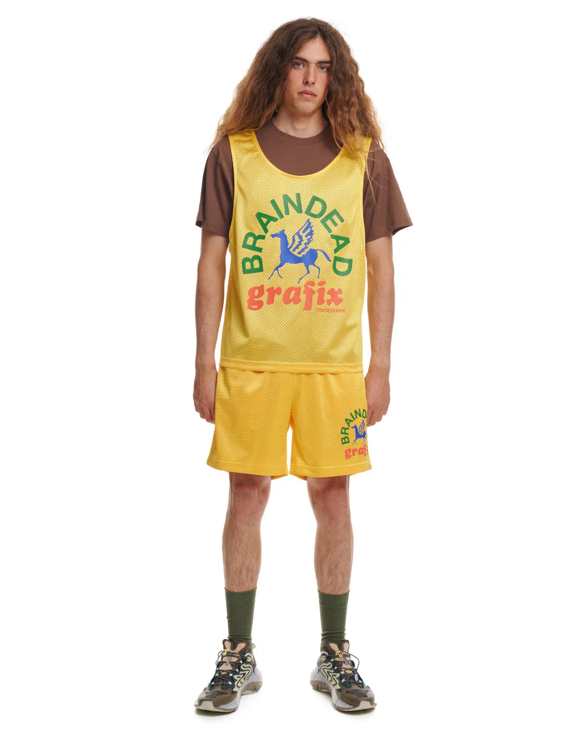 Grafix Team Short - Yellow
