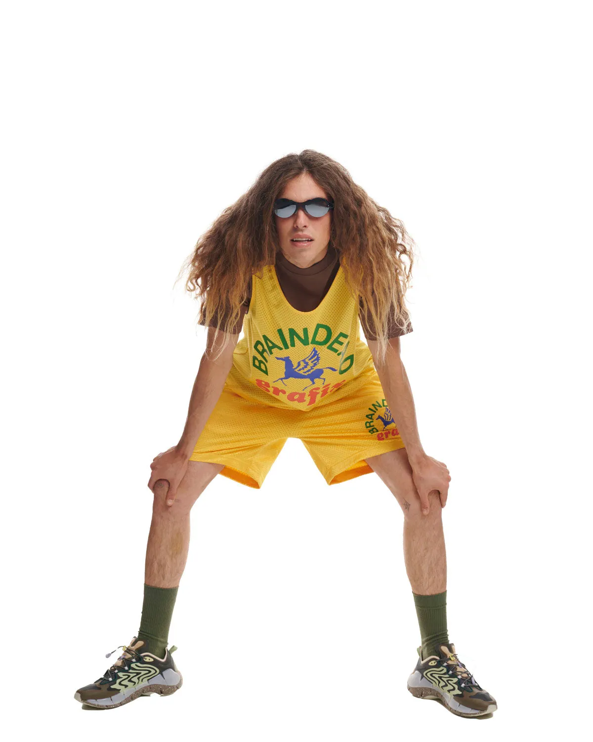 Grafix Team Short - Yellow