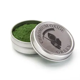 GREEN CHROMIUM OXIDE 1OZ .3 MICRON STROP POWDER