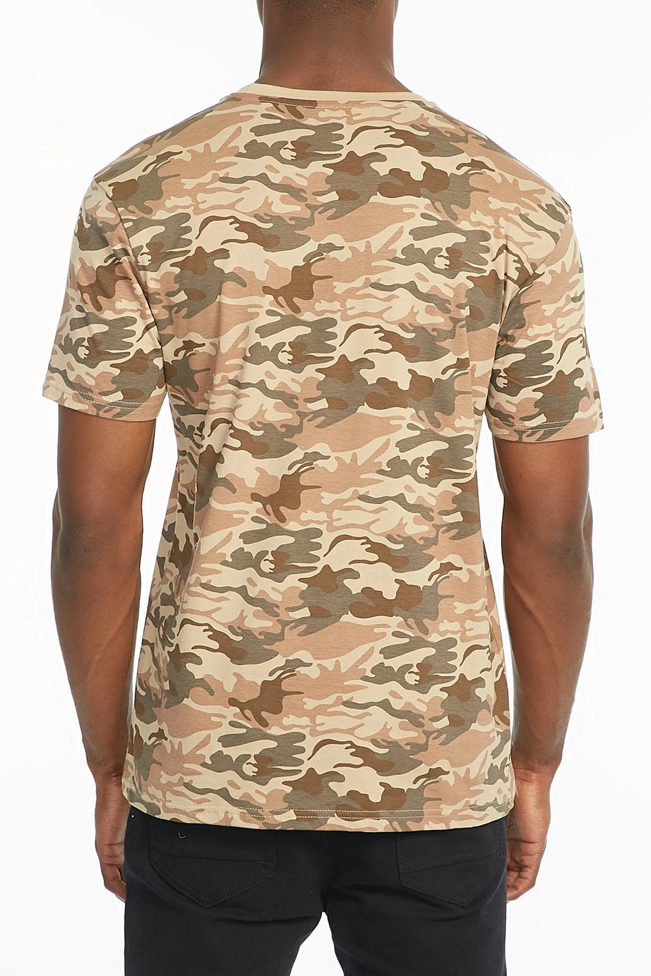 Guys Camo Short Sleeve Tee