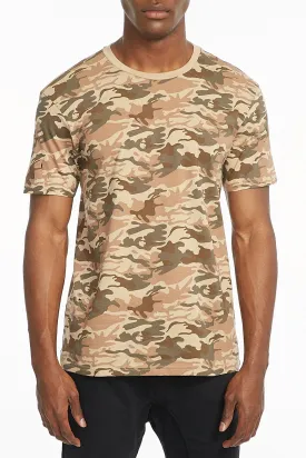 Guys Camo Short Sleeve Tee
