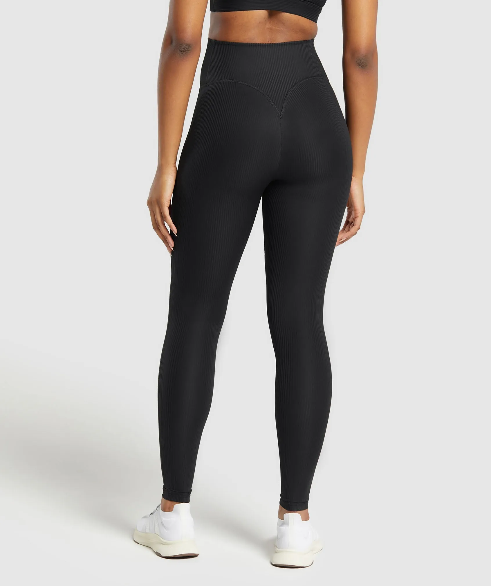 Gymshark Ribbed Legging - Black