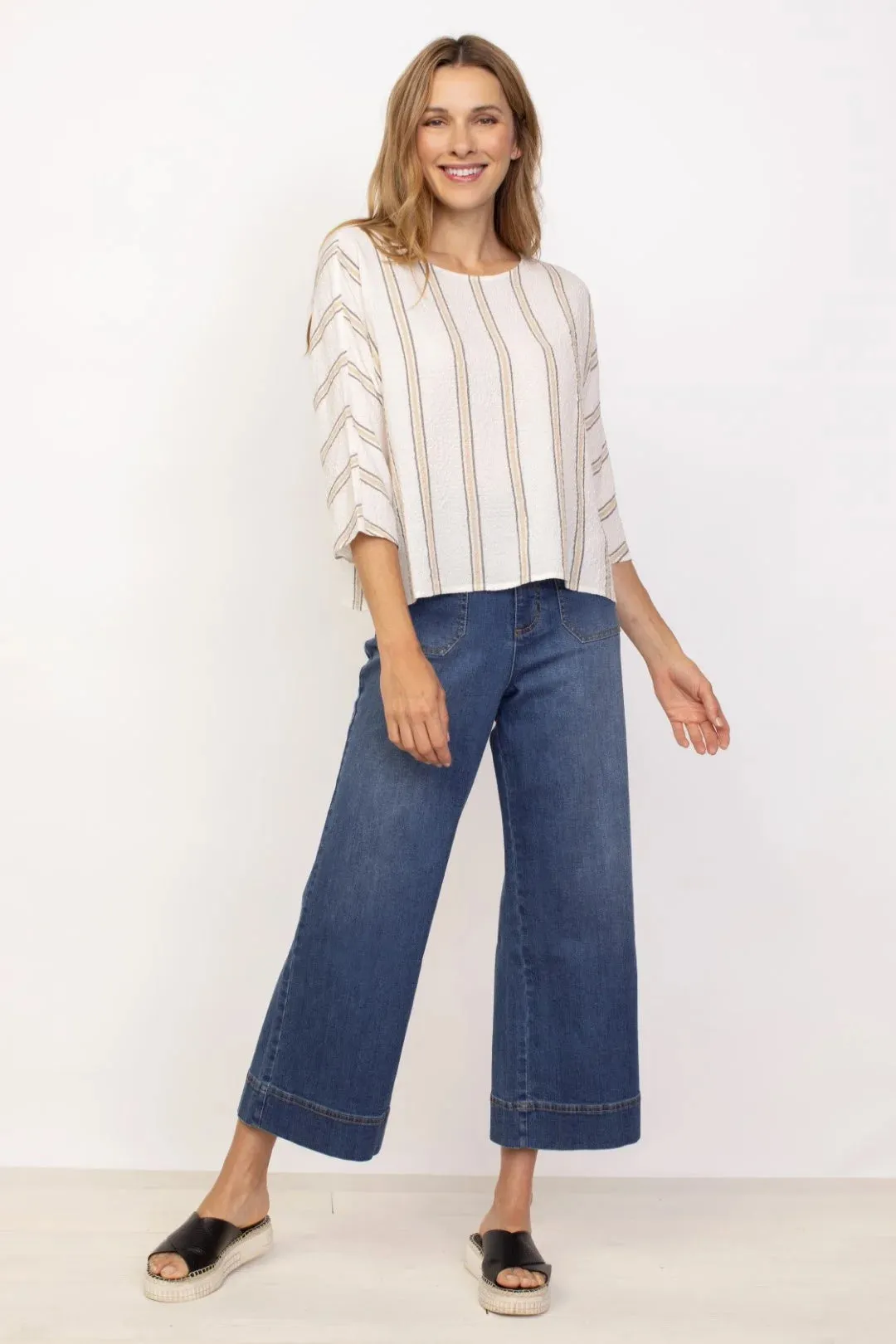 Habitat, 21015 Dolman Sleeve Pullover, Natural