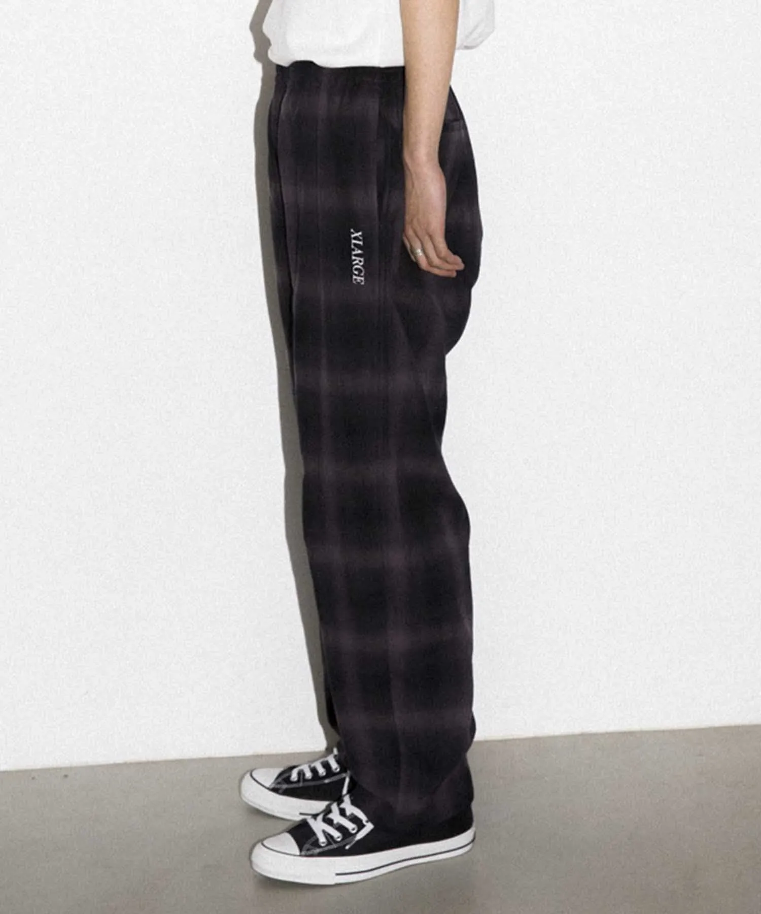 HOMBRE PLAID EASY TYPE PANTS