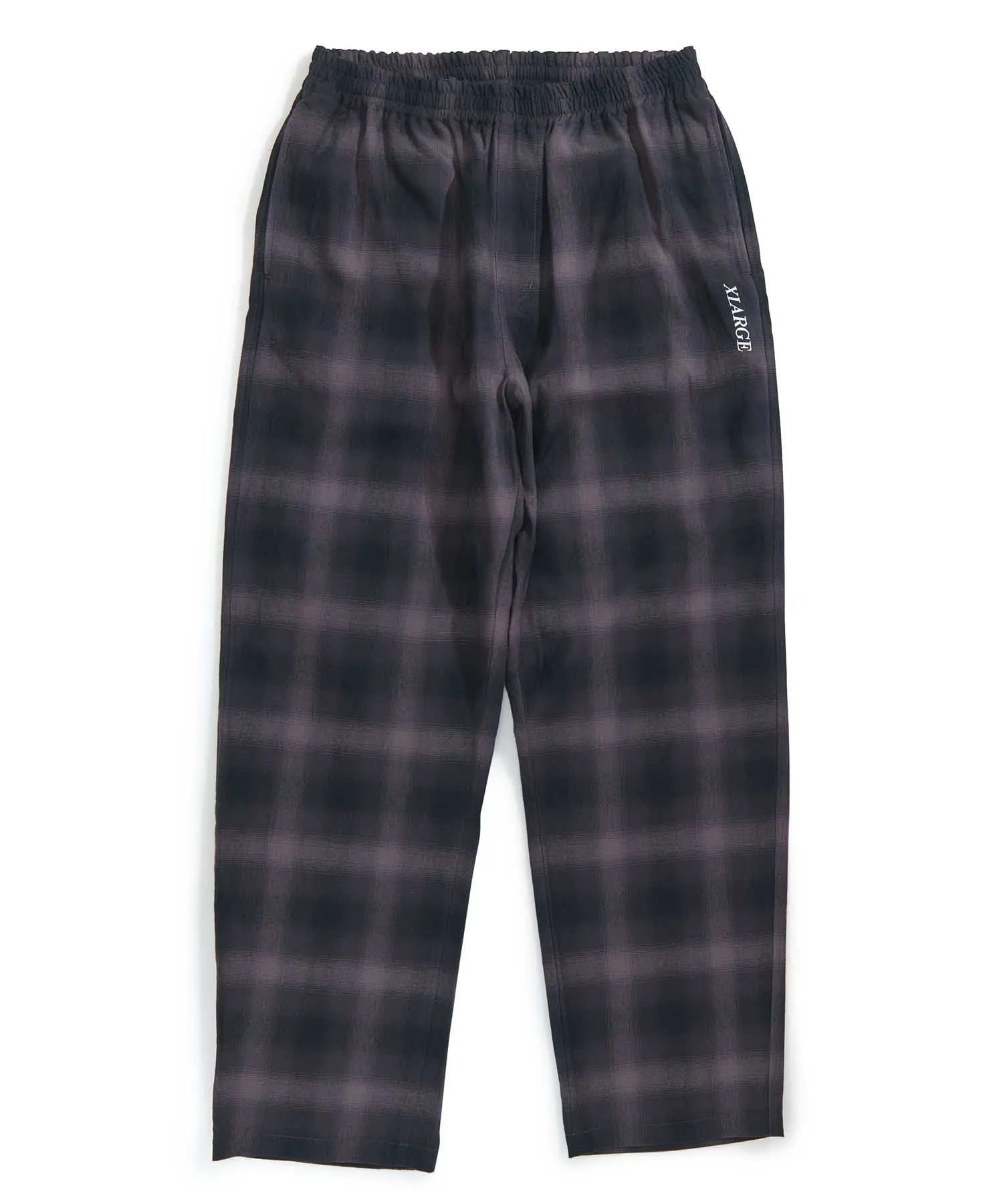 HOMBRE PLAID EASY TYPE PANTS