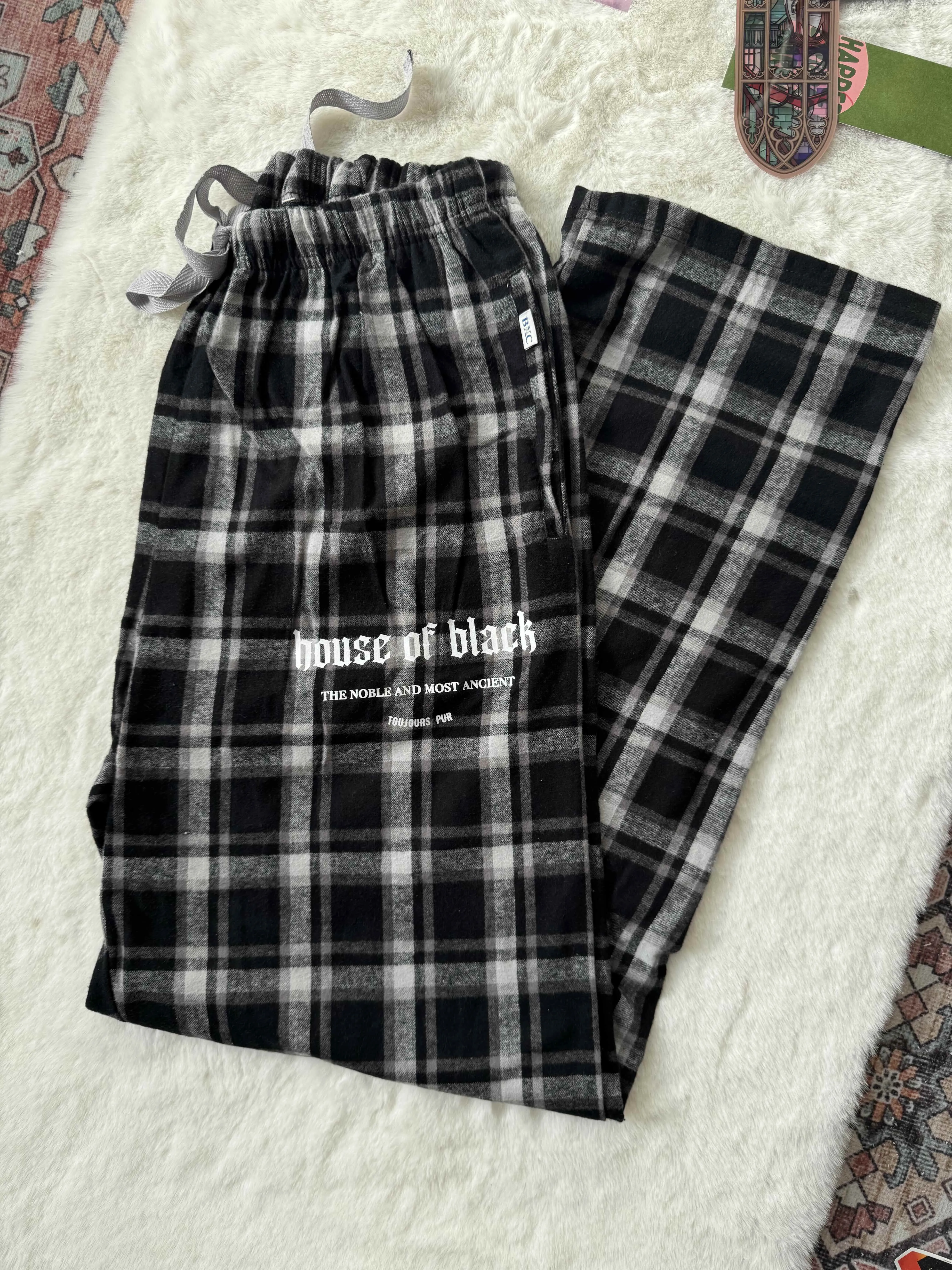 House of Black PJ Flannel Pants